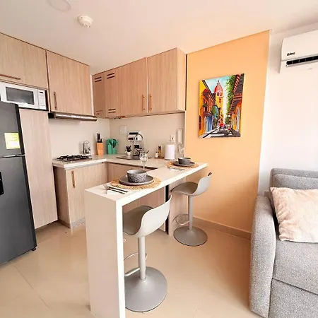 Duplex moderno con piscina a pasos del mar Apartamento Cartagena