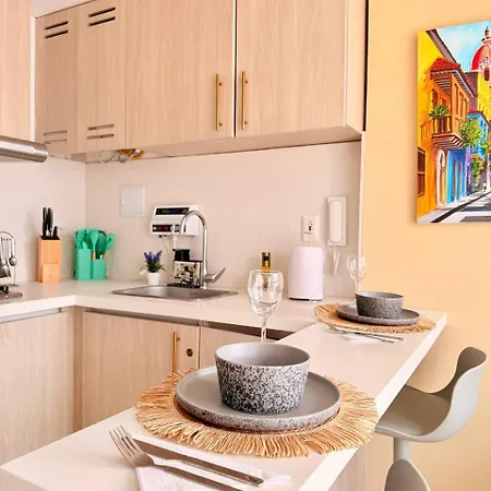 Duplex moderno con piscina a pasos del mar * Cartagena